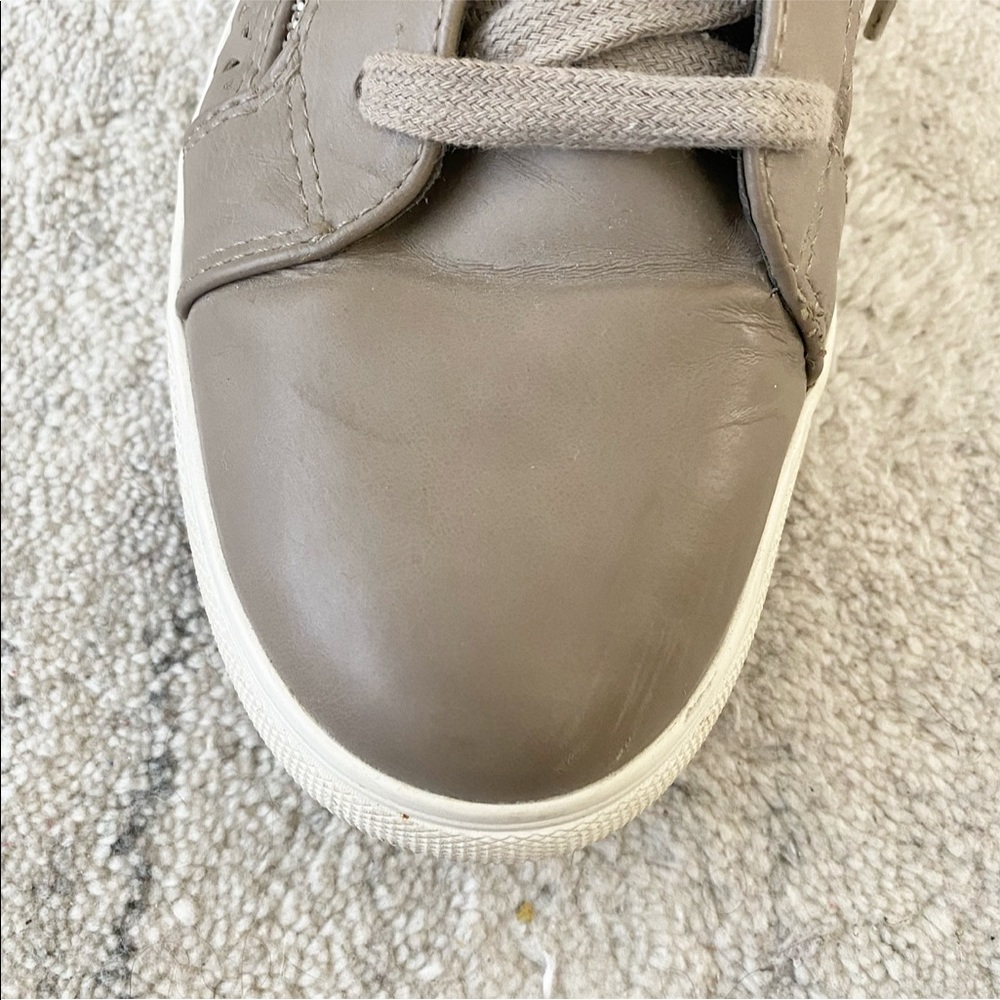 Steve Madden Explorre High Top Sneakers Dark Taupe - Picture 8 of 11
